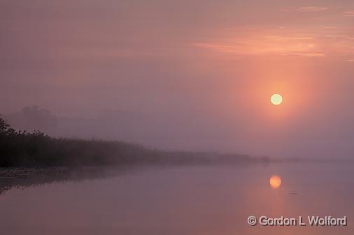 Foggy Sunrise_20954.jpg - Rideau Canal Waterway photographed near Smiths Falls, Ontario, Canada.